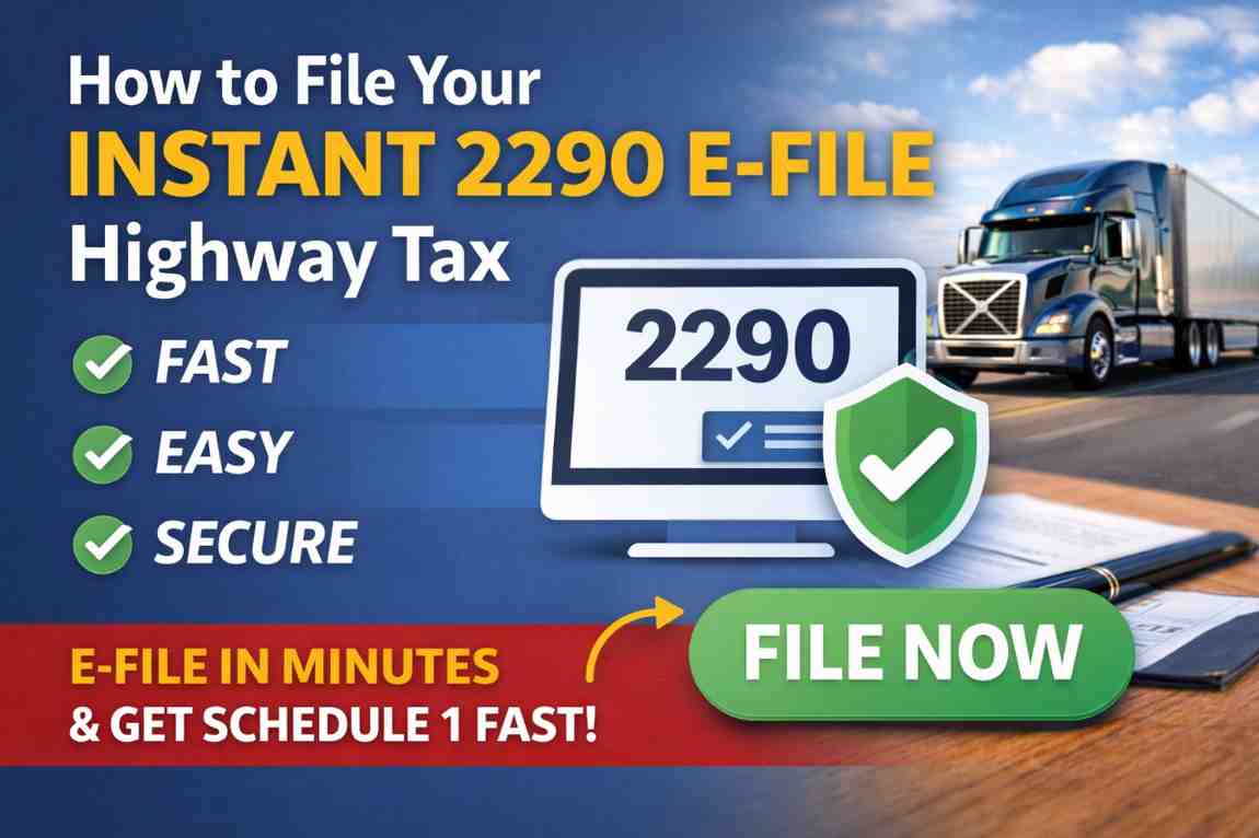 INSTANT 2290E-FILE Highway Tax