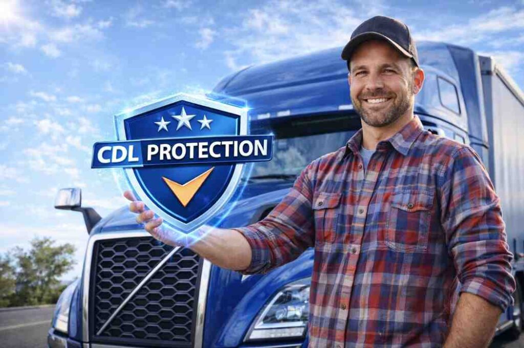 An owner-operator protecting his CSA score and CDL with professional legal defense.